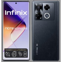 Infinix Note 40 PRO+  5G 12+256 gsm tel. Obsidian Black