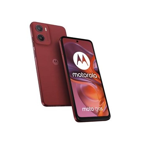 Motorola Moto G05 8+256GB DS GSM tel. Plum Red (Vegan Leather)