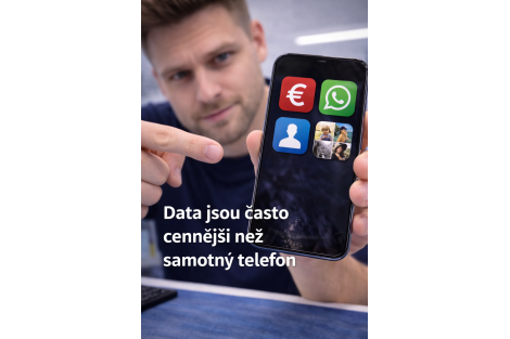 Data jsou často cennější než samotný telefon